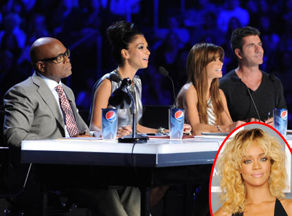 X Factor, L.A. Reid, Nicole Scherzinger, Paula Abdul, Simon Cowell, Rihanna X Factor, L.A. Reid, Nicole Scherzinger, Paula Abdul, Simon Cowell, Rihanna
